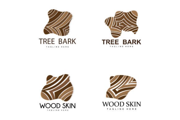 Download Wood Layer Logo Tree Bark Structure Desi - Wood layer Collection