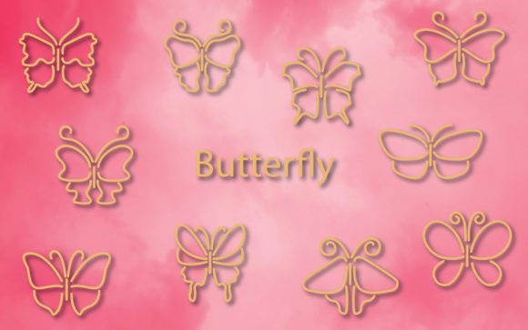 Download Laser Cut Butterfly SVG Cut File Bundle - Bundle Collection