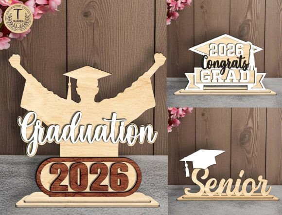 Download Graduation Laser Cut SVG Bundle 2026 - Bundle Collection