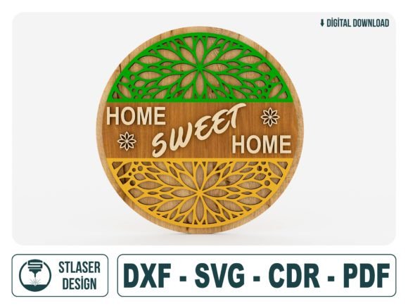Download Home Sweet Home Laser Cut Svg Files - Premium Resources