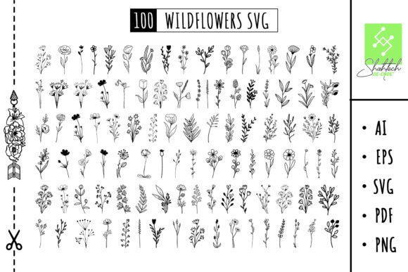 Download Flower Svg Flower Bundle Svg Wildflowers - Bundle Collection