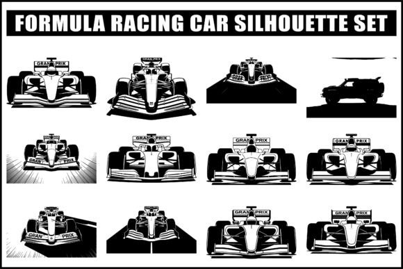 Download Formula Racing Car SVG Bundle - Bundle Collection