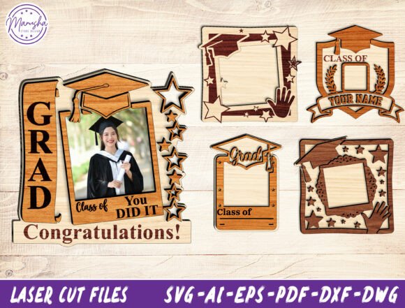 Download Graduation Photo Frame SVG Bundle - Bundle Collection