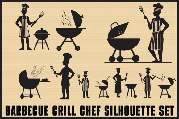 Download Barbecue Grill Chef Bundle - Bundle Collection