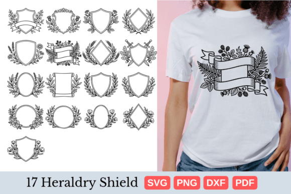 Download 17 Heraldry Shield SVG Bundle - Bundle Collection
