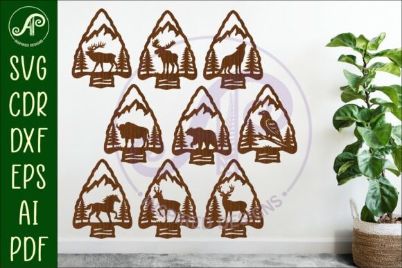Download Arrowhead Animal Wall Sign Bundle - Bundle Collection