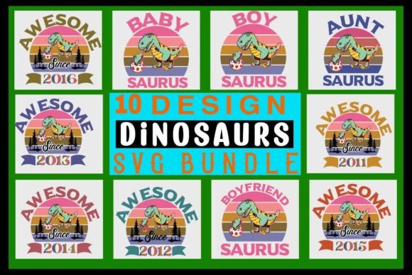 Download Dinosaurs Svg Bundle - Bundle Collection