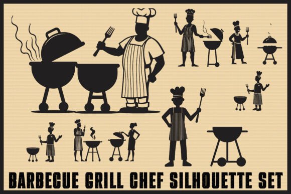 Download Barbecue Grill Chef Bundle - Bundle Collection