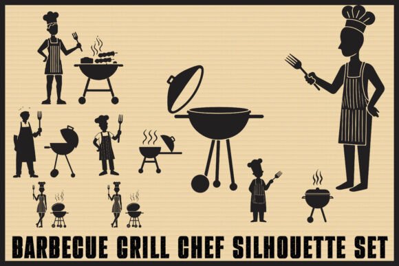 Download Barbecue Grill Chef Bundle - Bundle Collection