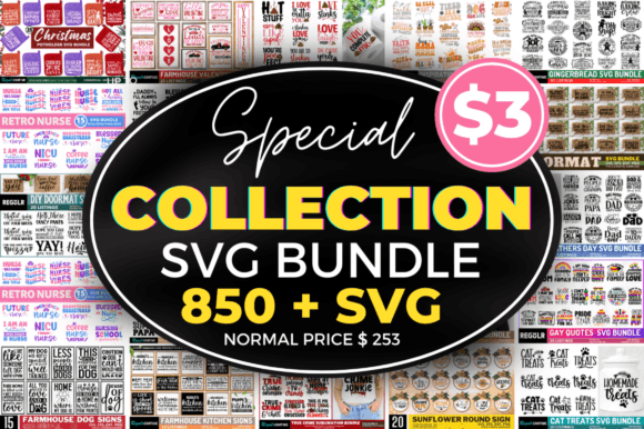 Download The Special SVG Mega Bundle - Bundle Collection