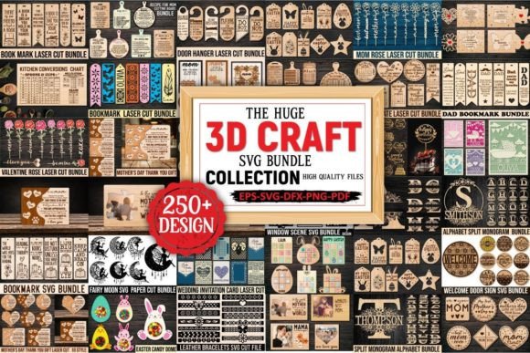 Download Huge 3D Crafts Mega Bundle - Bundle Collection
