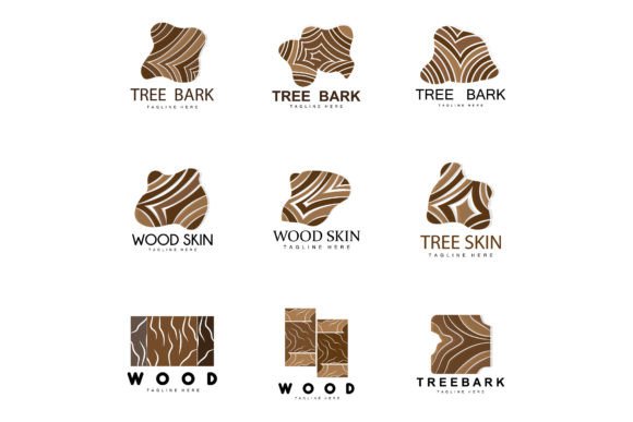 Download Wood Layer Logo Tree Bark Structure Desi - Wood layer Collection