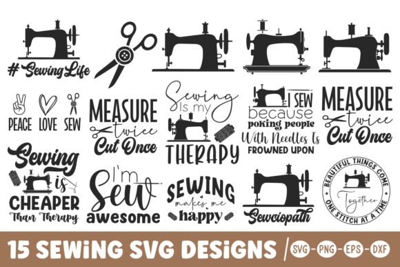 Download Sewing SVG Bundle, Sewing Quotes SVG Bun - Bundle Collection
