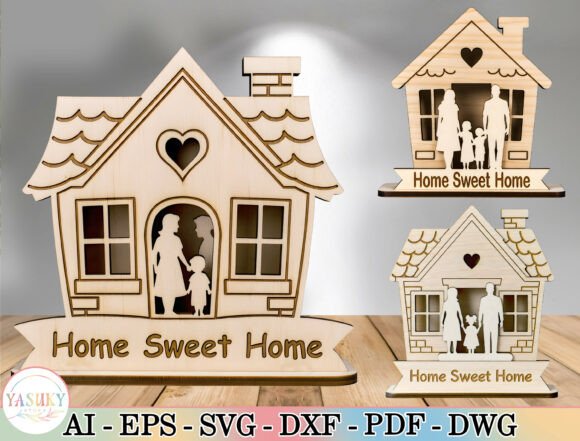 Download Home Sweet Home Laser Cut File Svg - Premium Resources