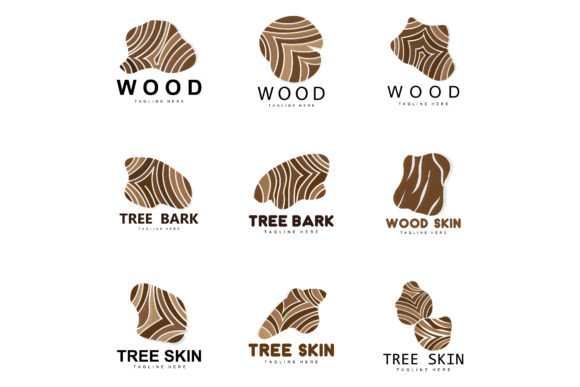 Download Wood Layer Logo Tree Bark Structure Desi - Wood layer Collection