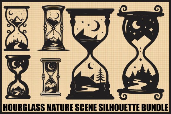 Download Hourglass Nature Scene Bundle - Bundle Collection