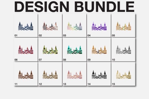 Download Trees Hills SVG Sublimation Bundle - Bundle Collection